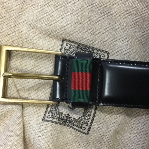 Gucci Belt Sherry line Size 90 - Picture 7 of 13